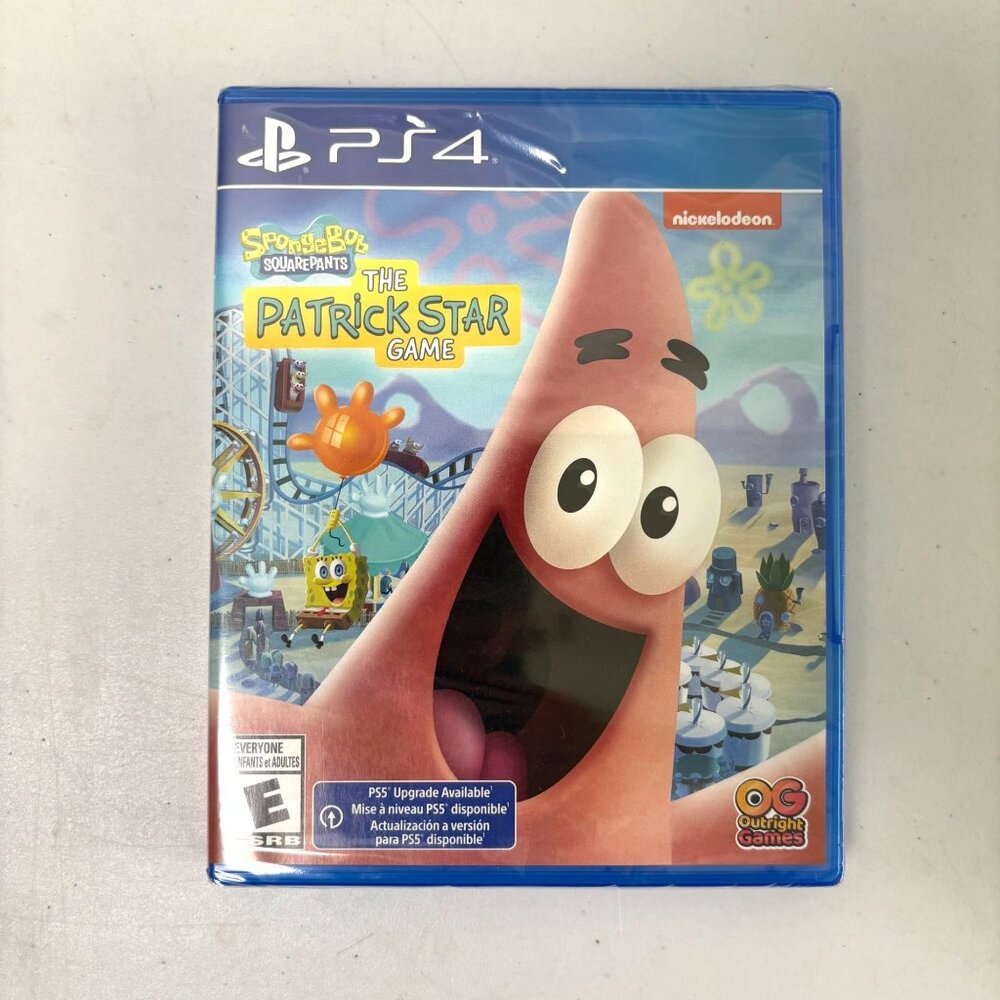 SpongeBob SquarePants The Patrick Star Game PlayStation 4 PS4 Brand New Sealed